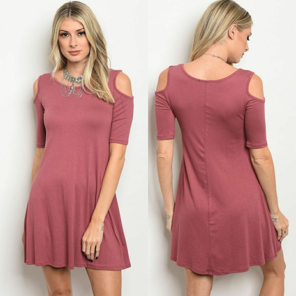 Beautiful soul dress- Rose